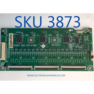 LED DRIVER PARA TV HISENSE QLED / NUMERO DE PARTE 285976 / RSAG7.820.10715/ROH / H41804PN157A2 / DISPLAY HV750QUB-F91 / MODELO 75U6G 75A62GUA